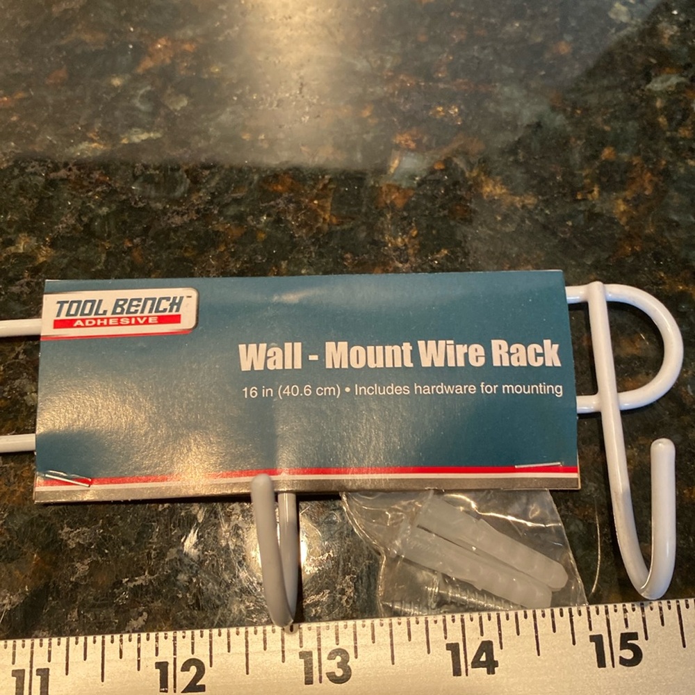 NWT 7-Hook Tie Rack, Belt Rack, Utility Rack, Set of 2 - Picture 3 of 3